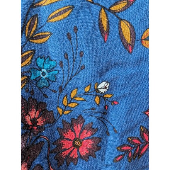 LOFT Linen Blend Floral Shorts Size‎ 4 - Picture 3 of 7